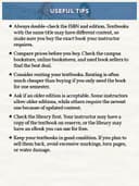 6.4 Buying Textbooks