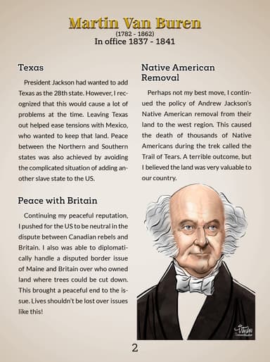 8. Martin van Buren cover