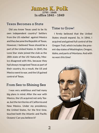 11. James K. Polk cover