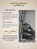 17. Andrew Johnson