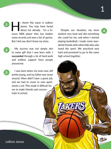 LeBron James cover